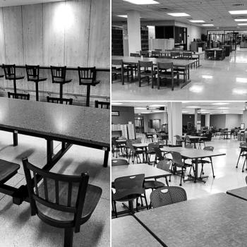 Variety of study spaces with tables and chairs